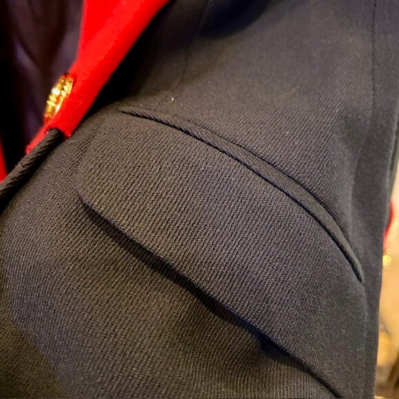 Lauren Ralph Lauren Military wool Jacket Blazer 6P - Picture 8 of 9